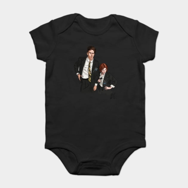 The Dingus Files Baby Bodysuit by 51Deesigns